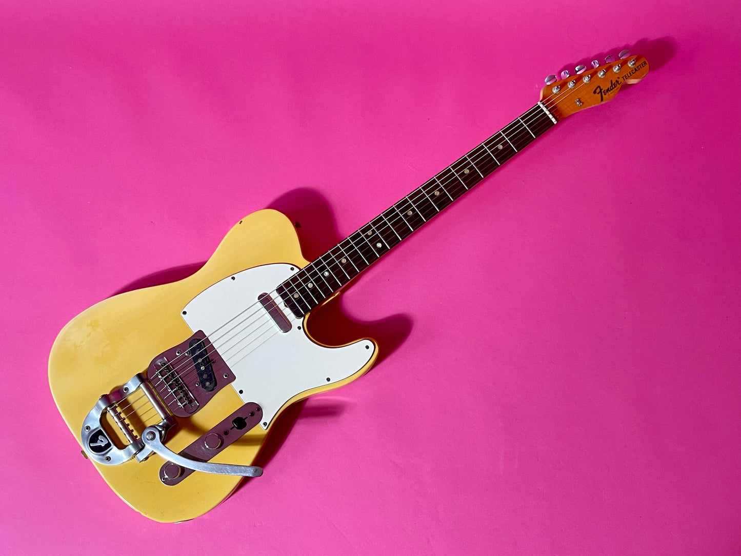 1972 Fender Telecaster Bigsby model  Blonde with rare Rosewood fingerboard