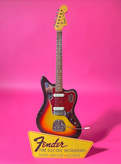 1965 Fender Jaguar 3-Color Sunburst 100% OG