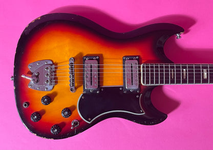 1973 Univox Badazz 3-Color Sunburst