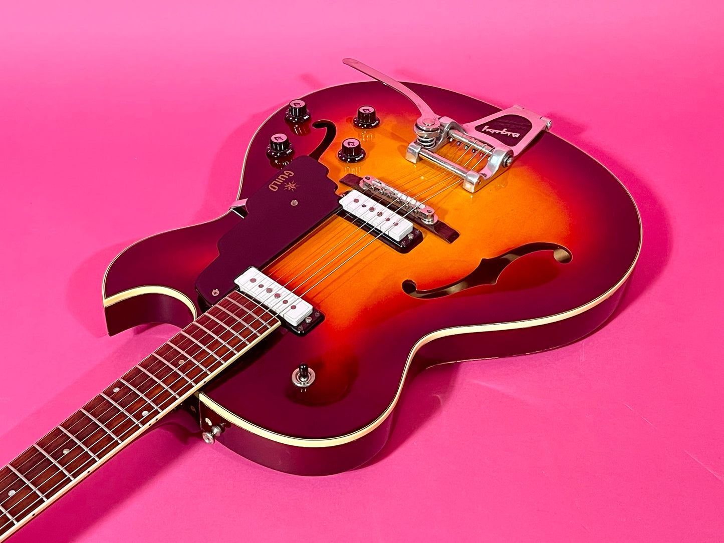 1965 Guild T-100-D Super clean "Thin Twin"