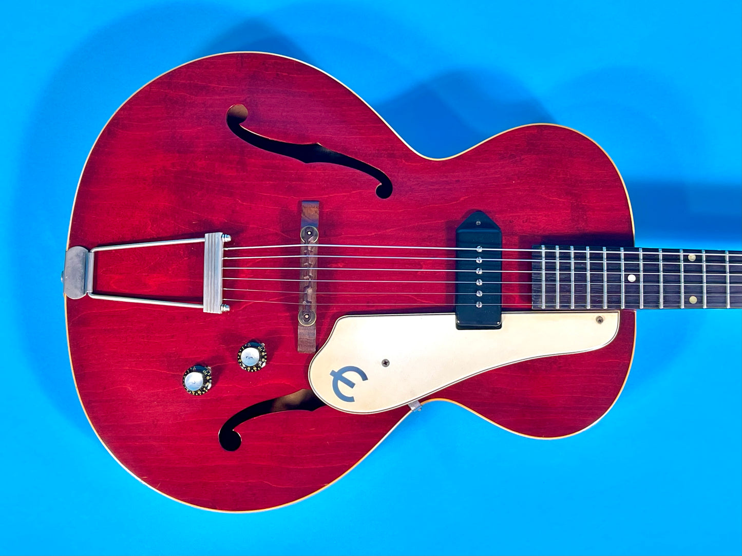 1961 Epiphone E-422T Century Royal Burgundy Finish