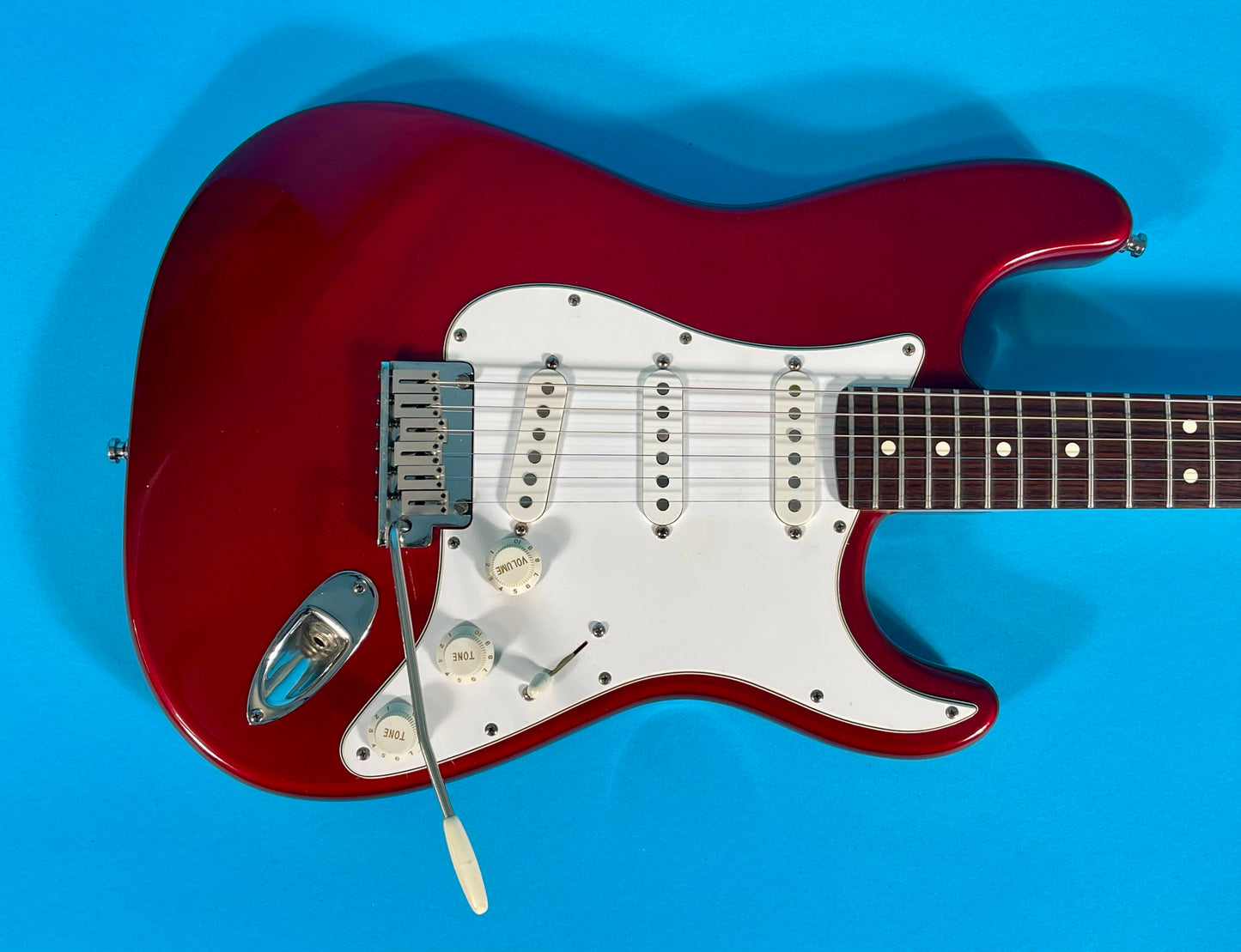 1995 Fender Stratocaster Special Edition Candy Apple Red matching headstock!  made in USA