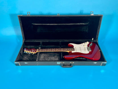 1995 Fender Stratocaster Special Edition Candy Apple Red matching headstock!  made in USA