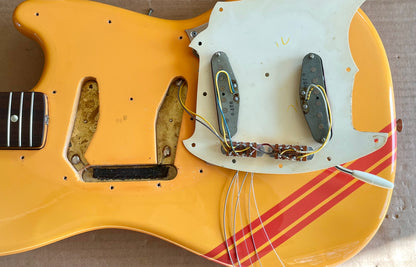 1969 Fender Mustang Competition Orange 100% original near mint condition