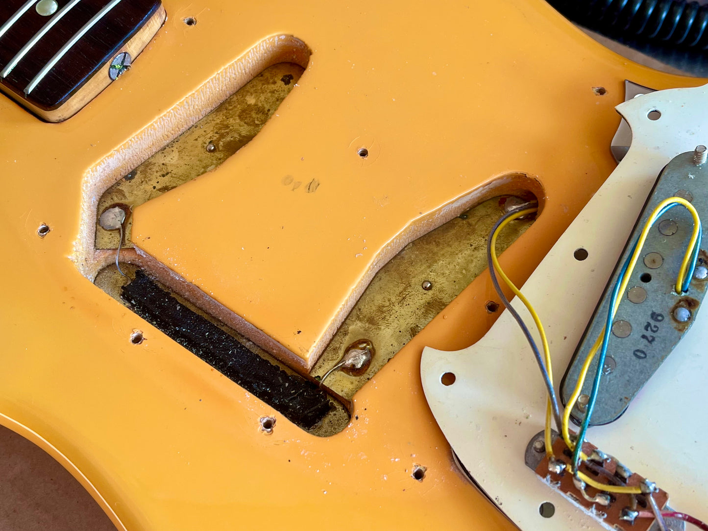 1969 Fender Mustang Competition Orange 100% original near mint condition