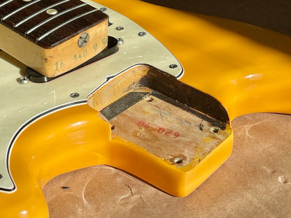 1969 Fender Mustang Competition Orange 100% original near mint condition