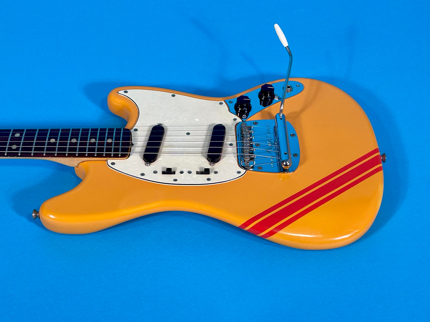 1969 Fender Mustang Competition Orange 100% original near mint condition