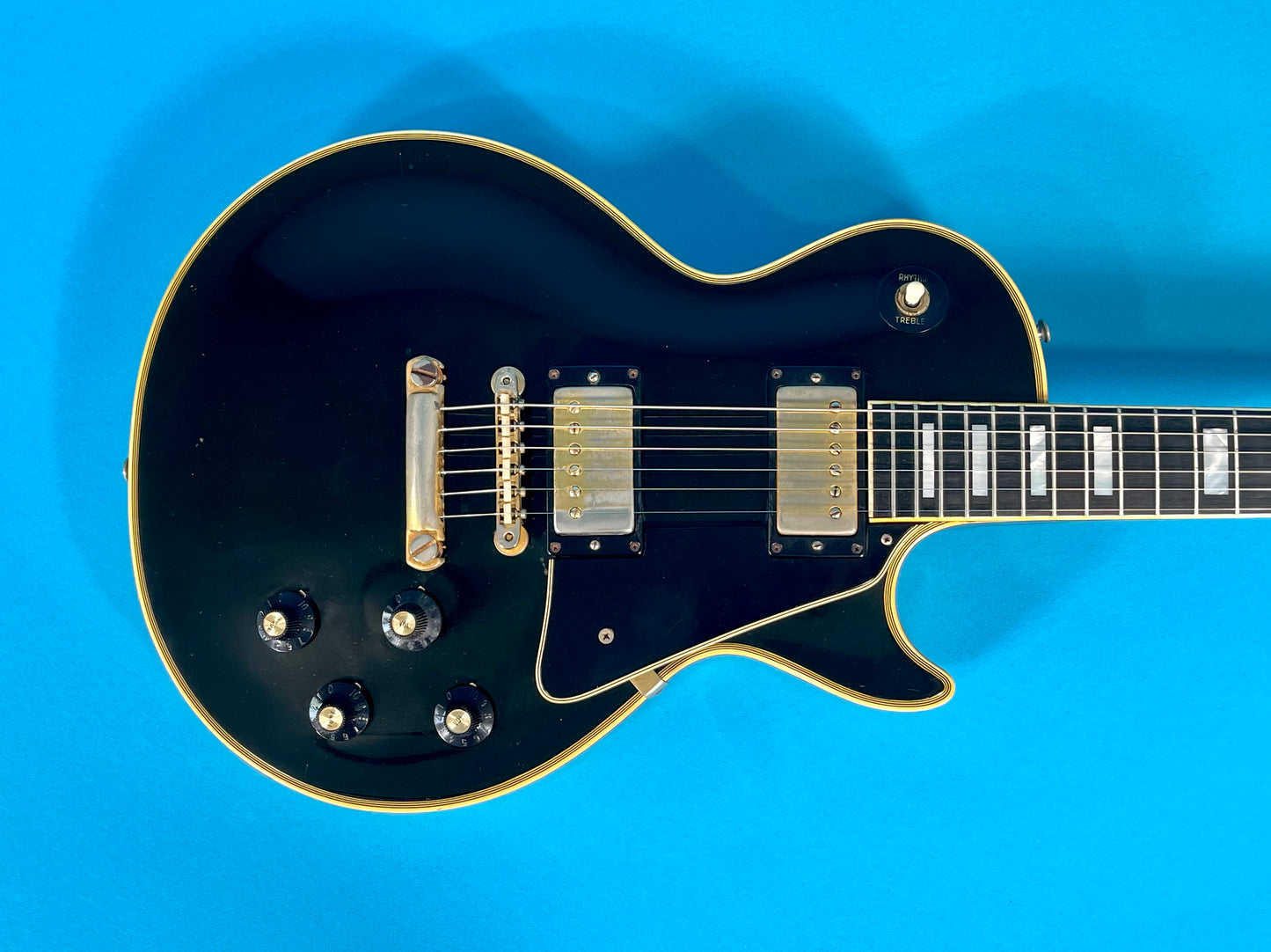 1968 Gibson Les Paul Custom Ebony Black Early production August