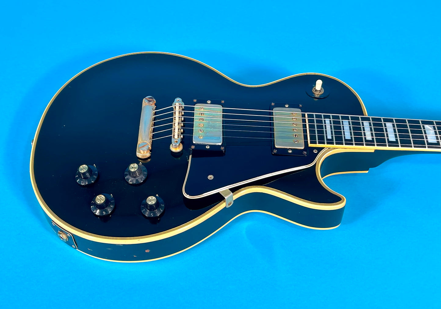 1968 Gibson Les Paul Custom Ebony Black Early production August