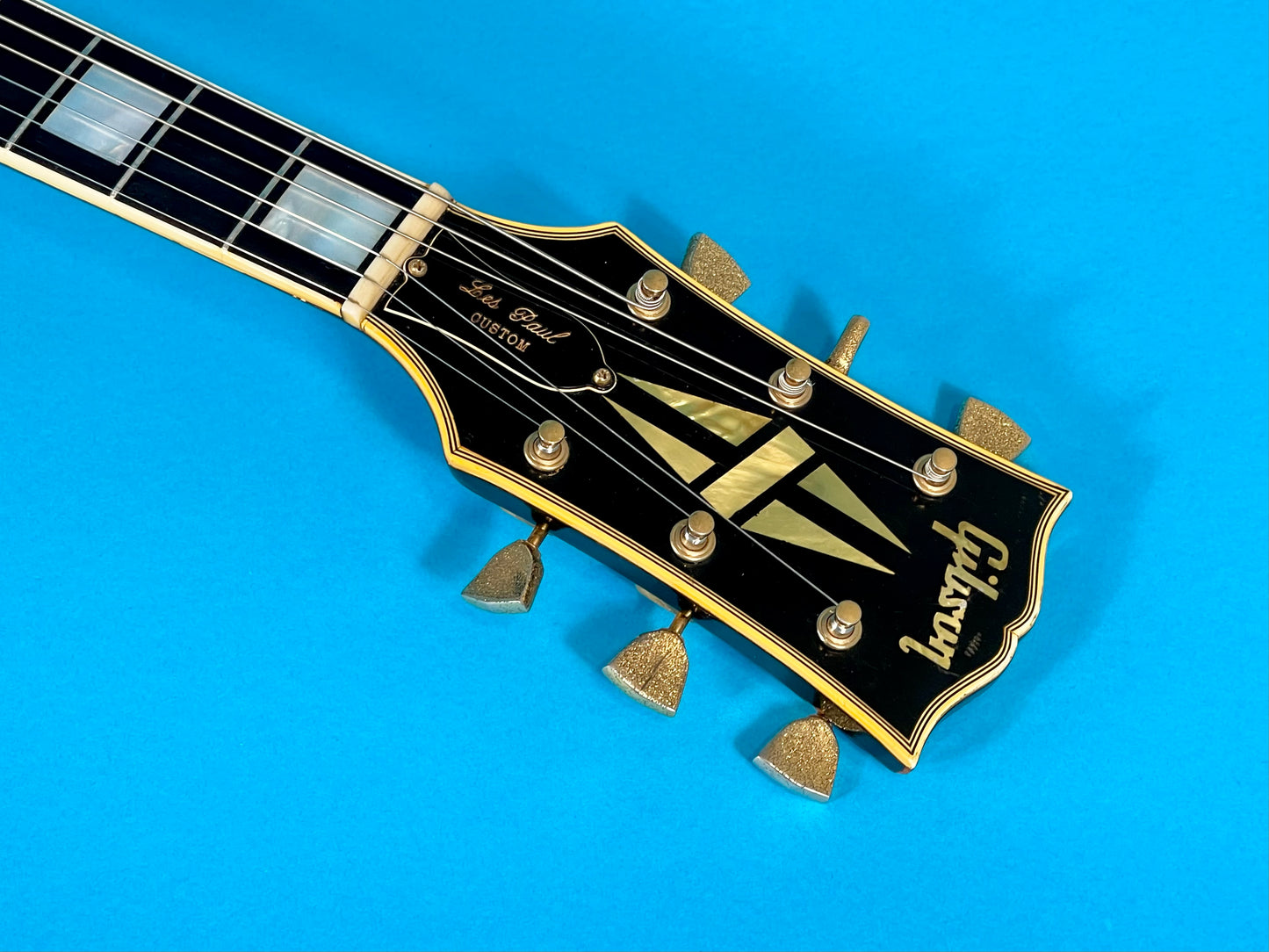 1968 Gibson Les Paul Custom Ebony Black Early production August