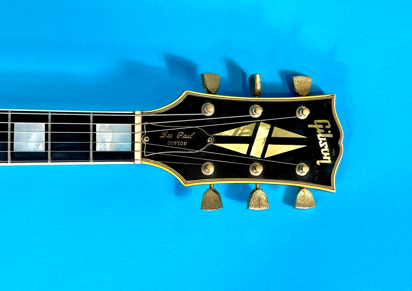 1968 Gibson Les Paul Custom Ebony Black Early production August