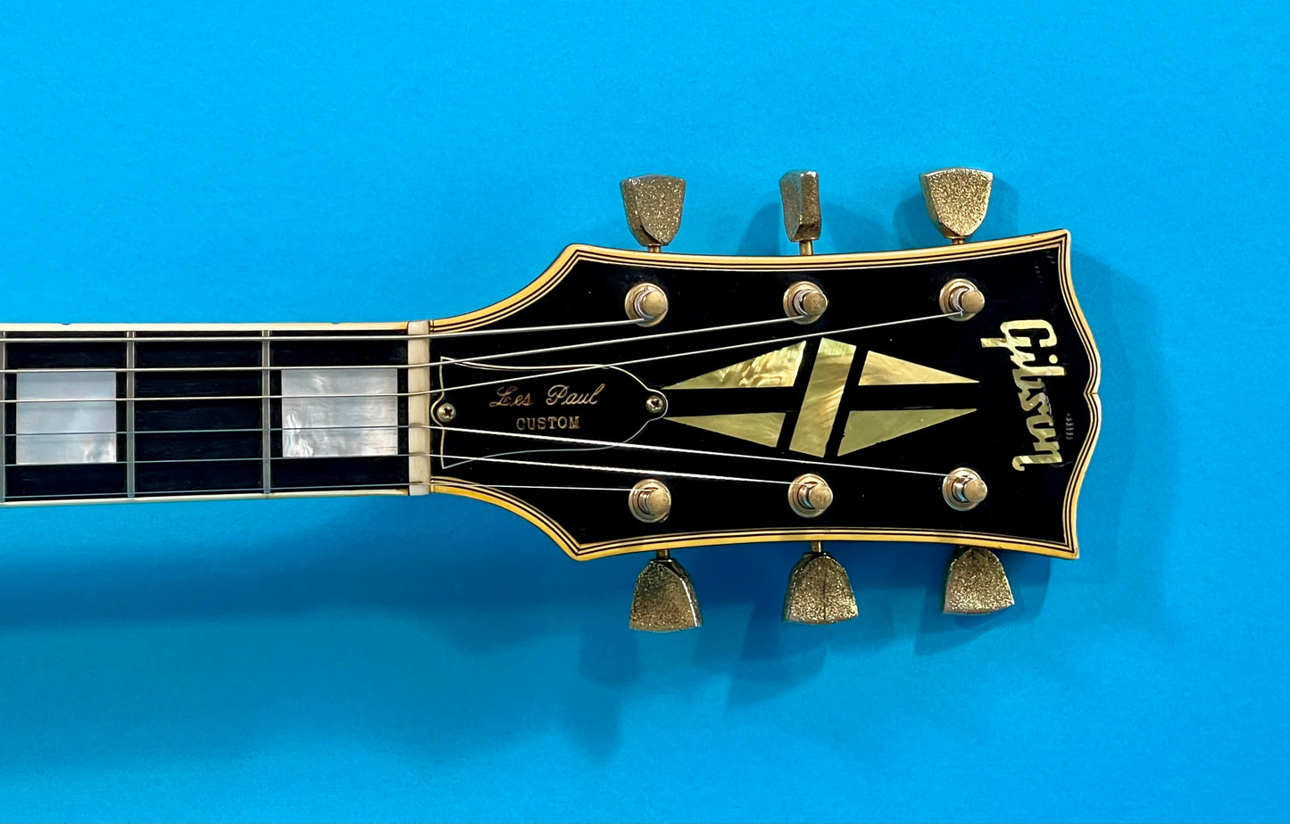 1968 Gibson Les Paul Custom Ebony Black Early production August