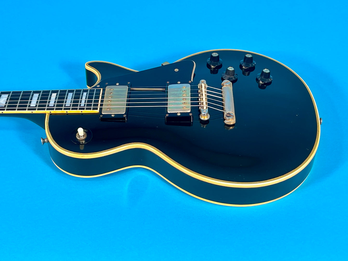 1968 Gibson Les Paul Custom Ebony Black Early production August