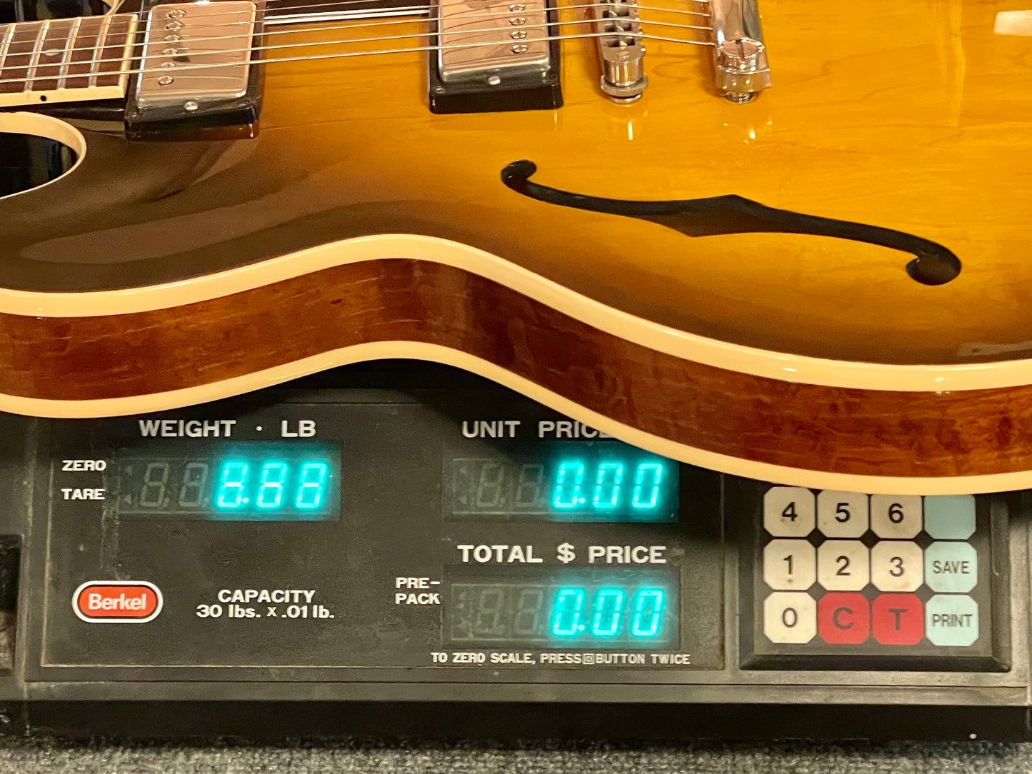 1990 Gibson ES-335-TD DOT Sunburst and super-clean!