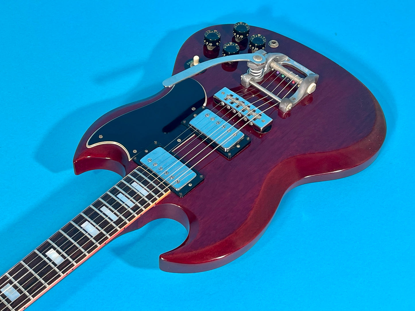 1973 Gibson SG Standard Cherry Finish 100% original