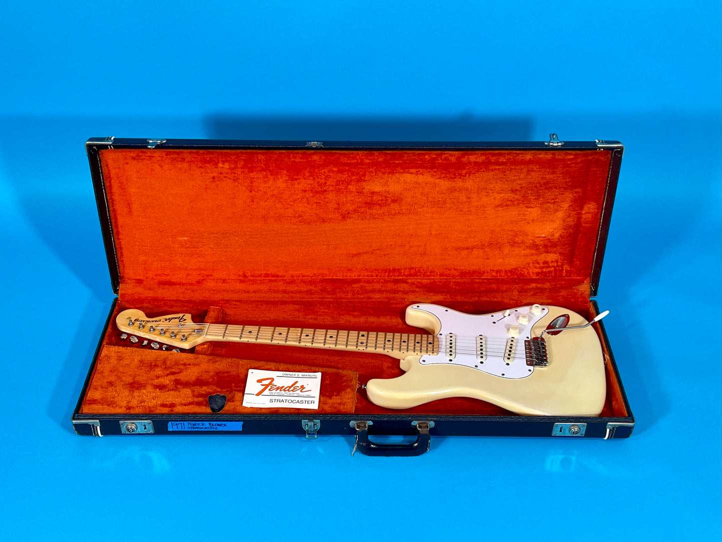 1971 Fender Stratocaster original Blonde finish!