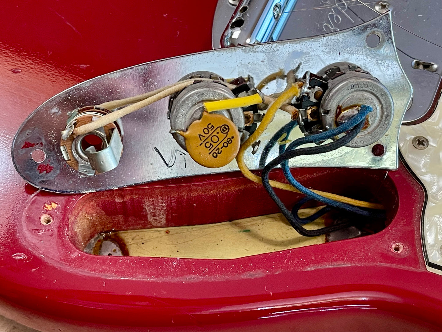 1966 Fender Mustang Dakota Red 100% Original