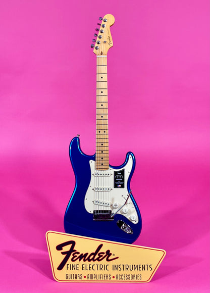 2022 Fender American Ultra Stratocaster Cobra Blue