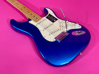 2022 Fender American Ultra Stratocaster Cobra Blue