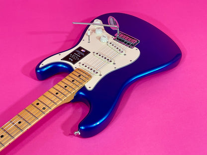 2022 Fender American Ultra Stratocaster Cobra Blue