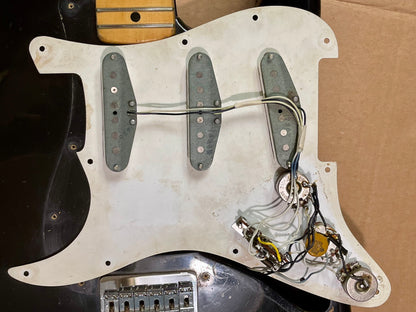 1972 Fender Stratocaster Black Hardtail