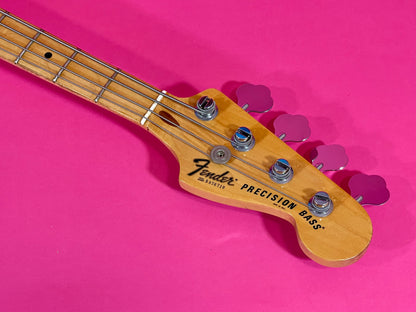 1979 Fender Precision Bass Olympic White finish NICE!