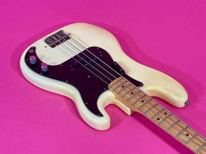 1979 Fender Precision Bass Olympic White finish NICE!