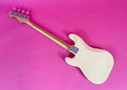 1979 Fender Precision Bass Olympic White finish NICE!