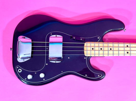 1979 Fender Precision Bass Black 100% original