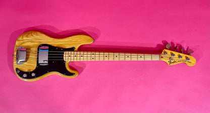 1976 Fender Precision Bass Natural Bird's-Eye! Very clean Machine