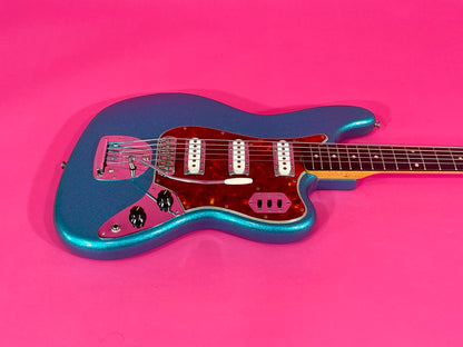 1962 Fender Bass VI  Turquoise Sparkle finish!