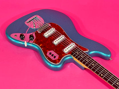 1962 Fender Bass VI  Turquoise Sparkle finish!