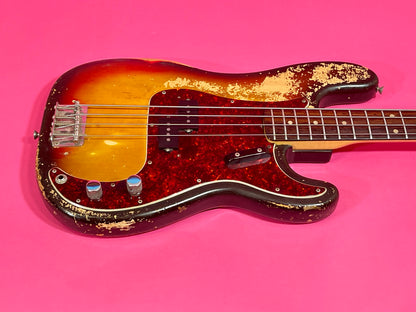 1972 Fender Precision Bass Sunburst Rosewood