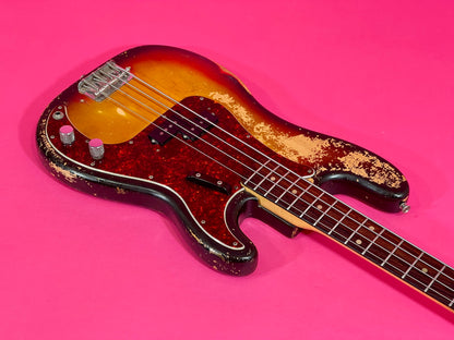 1972 Fender Precision Bass Sunburst Rosewood