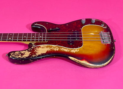1972 Fender Precision Bass Sunburst Rosewood