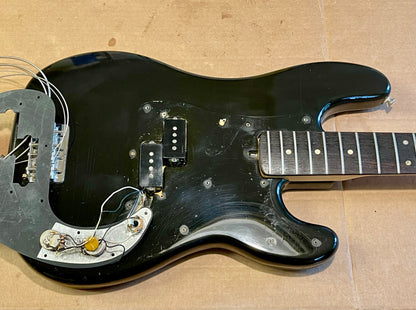 1975 Fender Precision Bass Black Rosewood fingerboard