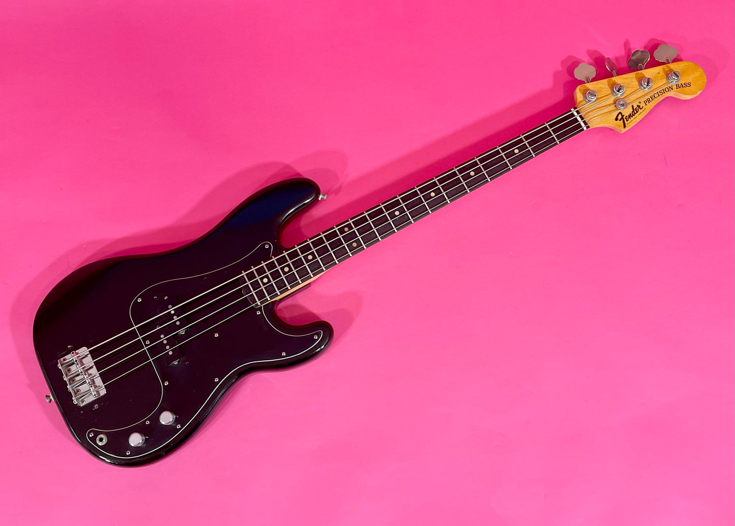 1975 Fender Precision Bass Black Rosewood fingerboard