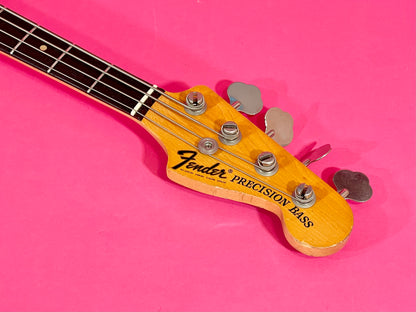 1975 Fender Precision Bass Black Rosewood fingerboard