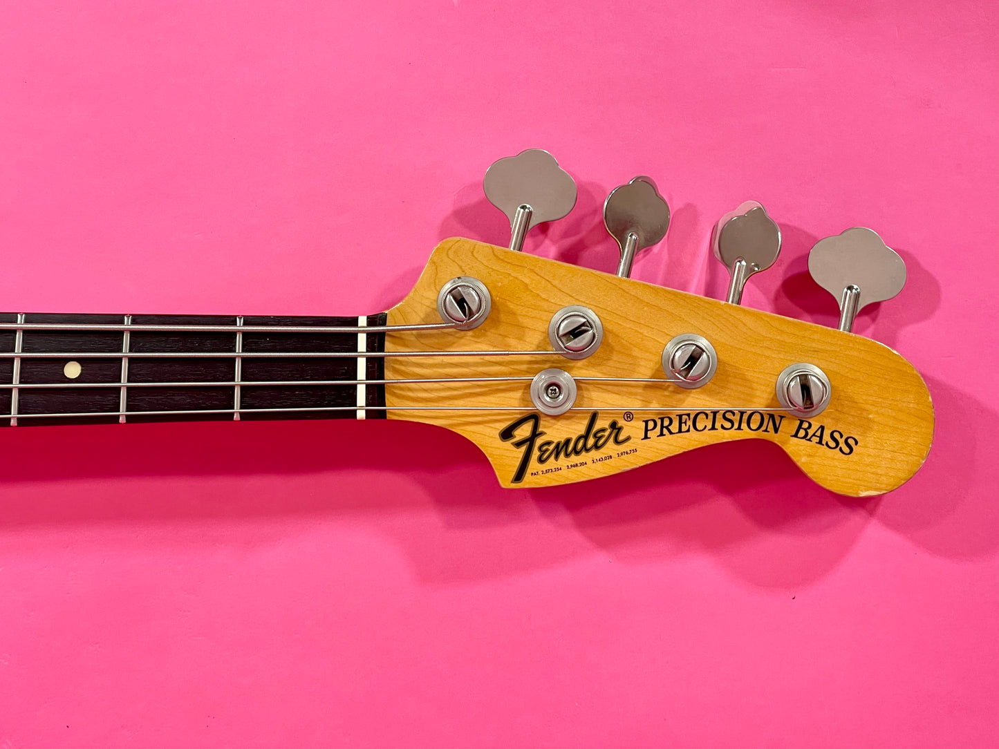 1975 Fender Precision Bass Black Rosewood fingerboard