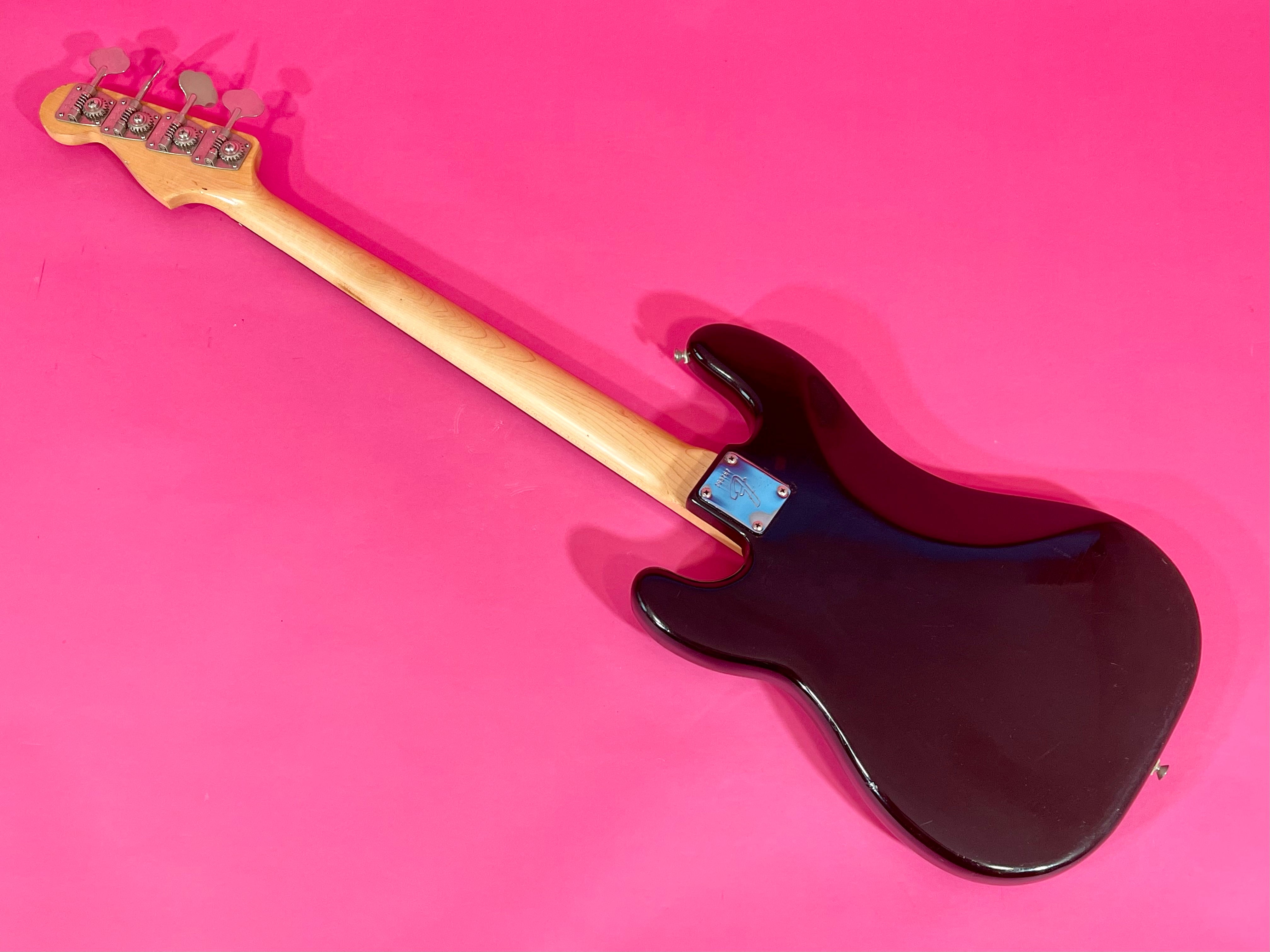 1975 Fender Precision Bass Black Rosewood fingerboard – Draggin