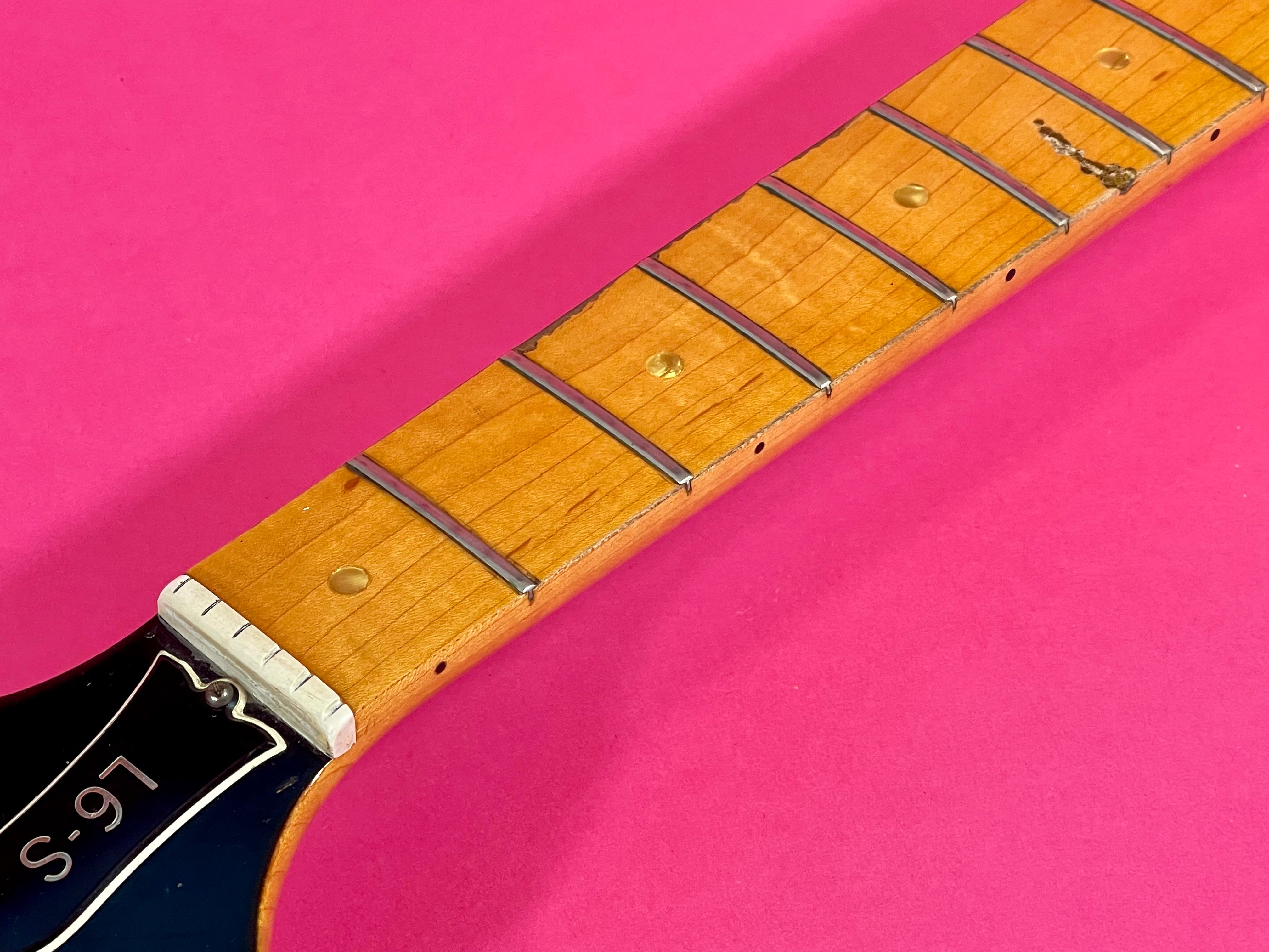 1976 Gibson L6-S Custom model Blonde finish – Draggin' Guitars