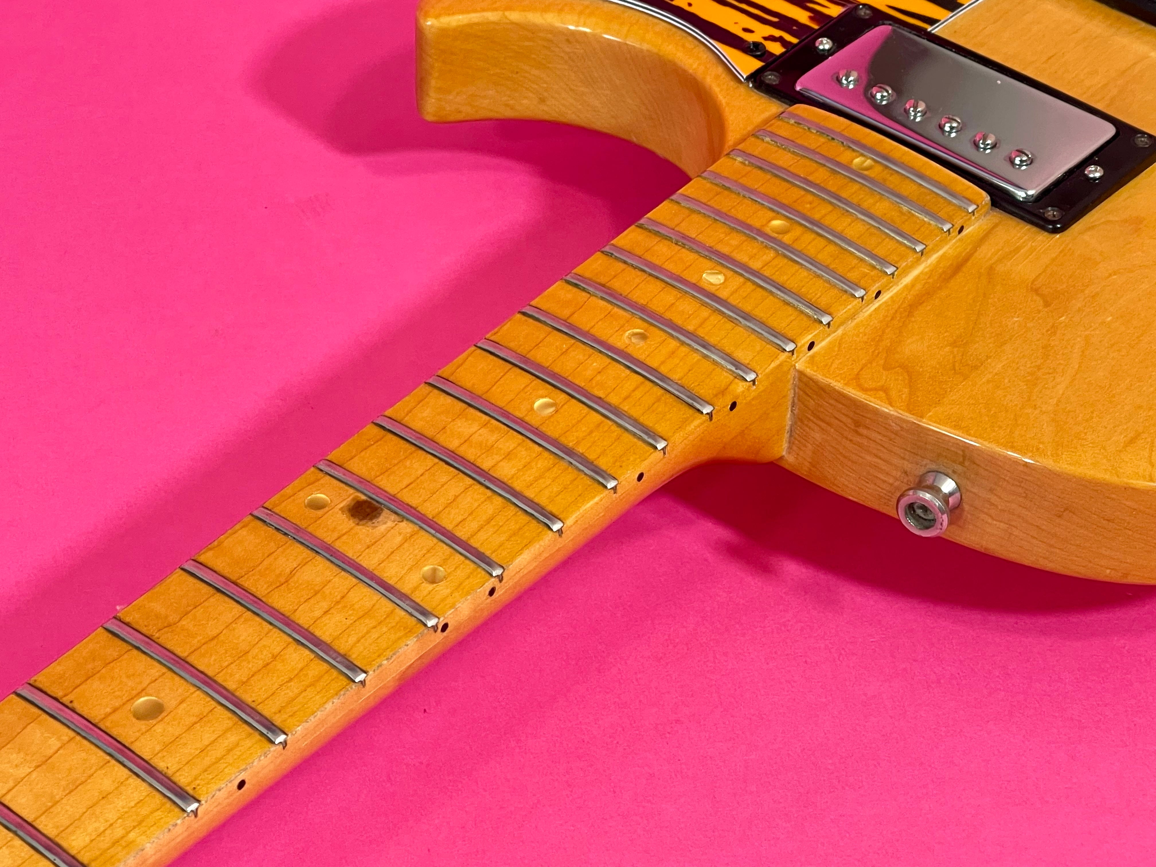 1976 Gibson L6-S Custom model Blonde finish – Draggin' Guitars