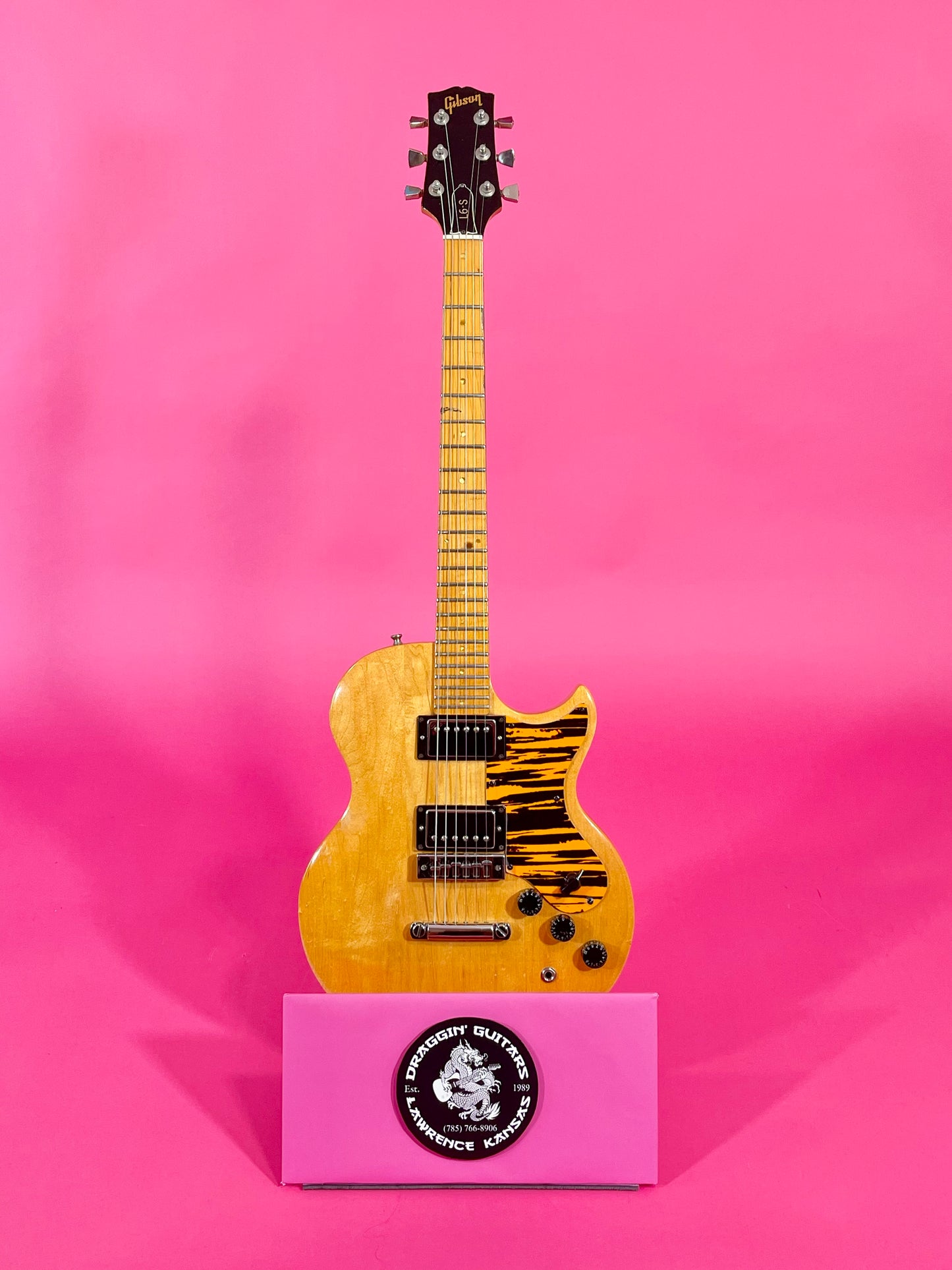 1976 Gibson L6-S Custom model Blonde finish