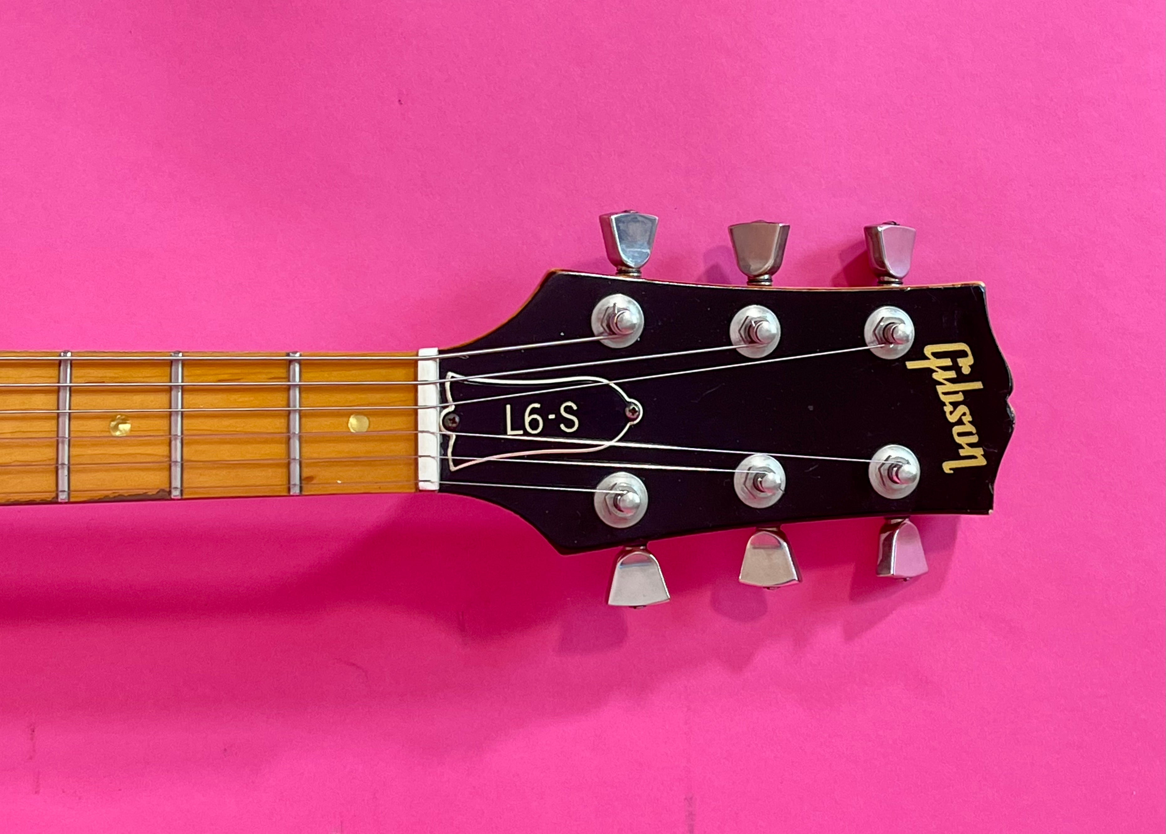 1976 Gibson L6-S Custom model Blonde finish – Draggin' Guitars