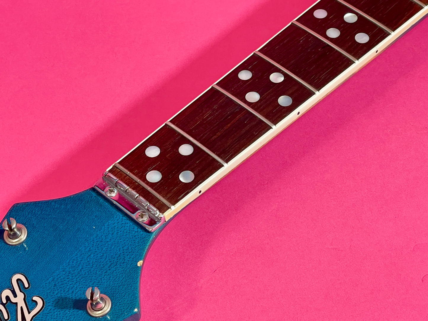 1968 Kustom K-200 Deluxe Translucent Blue! 100% original w/OHSC