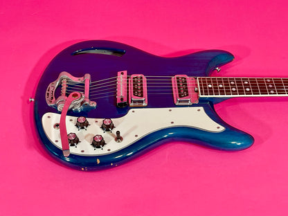 1968 Kustom K-200 Deluxe Translucent Blue! 100% original w/OHSC