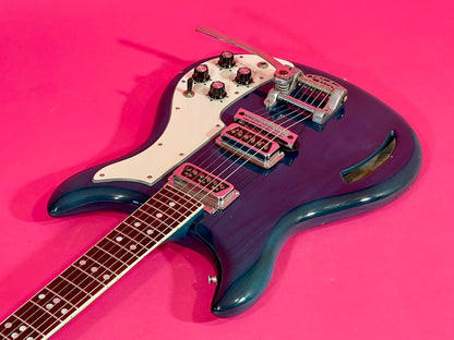 1968 Kustom K-200 Deluxe Translucent Blue! 100% original w/OHSC