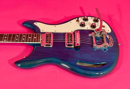 1968 Kustom K-200 Deluxe Translucent Blue! 100% original w/OHSC