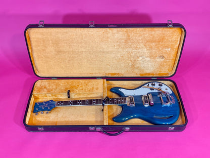 1968 Kustom K-200 Deluxe Translucent Blue! 100% original w/OHSC