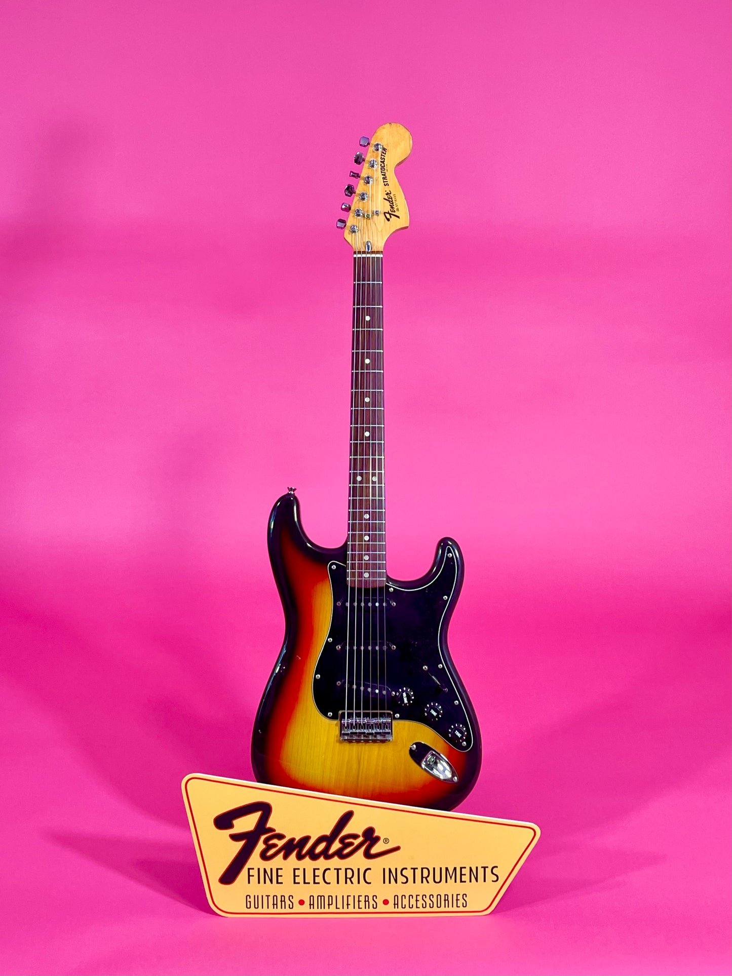 1979 Fender Stratocaster Non-Trem 3-color Sunburst with Rosewood fingerboard